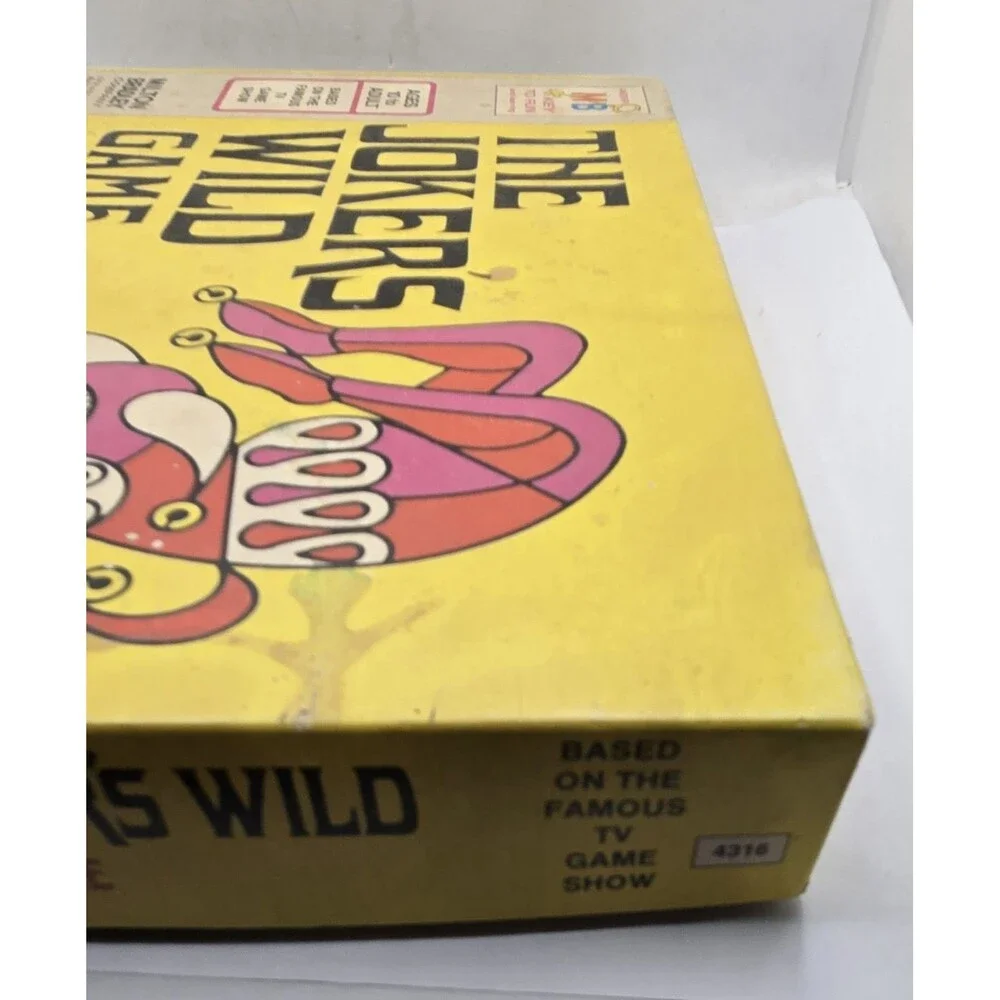 Milton Bradley The Jokers Wild Game Complete 1973 Based On Tv Show